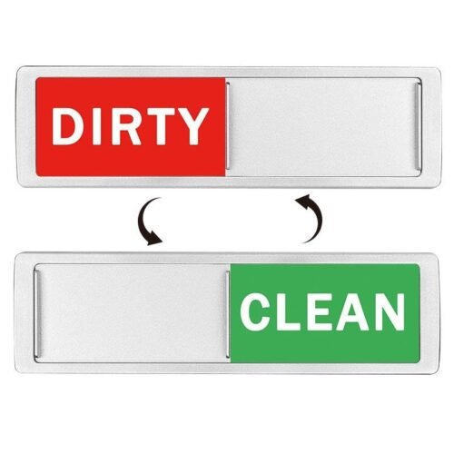 Kitchen Dishwasher Magnet Clean Dirty Sign Indicator
