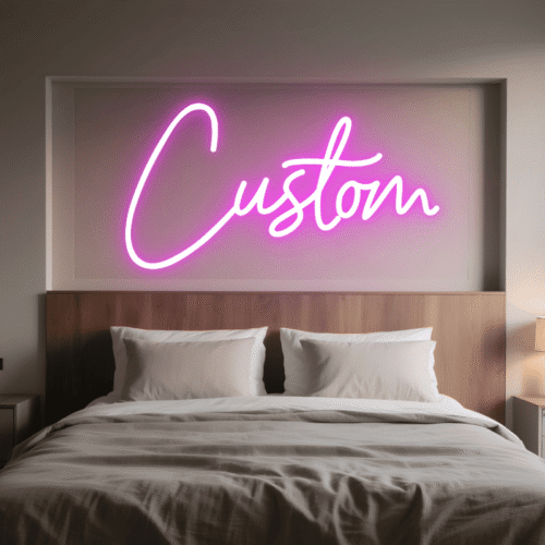 Custom Neon Sign Kids Name Acrylic Home Bedroom Wall Decor
