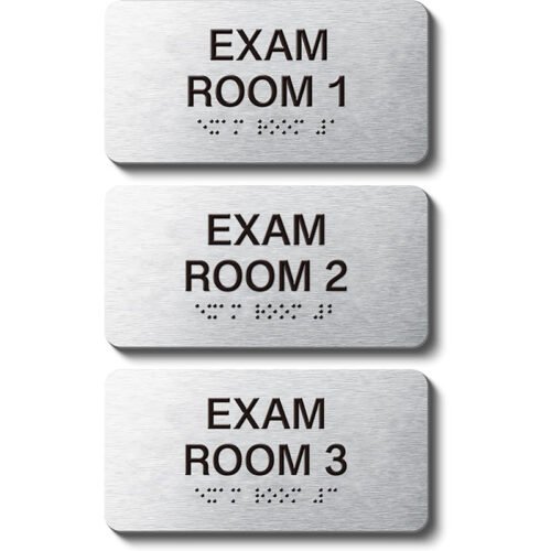 ADA Compliant Braille Exam Room ADA Braille Signs Room Numbers